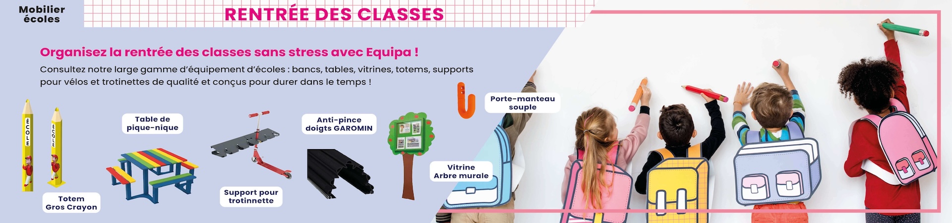 Supports promotionnels Equipa 3